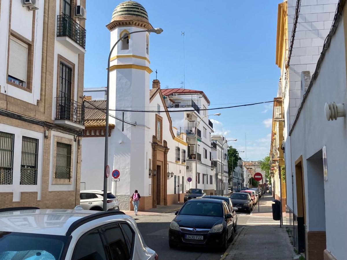 Apartment Acogedor En Semisotano Con Patio Y Cerca De La Plaza De Espana Sevilla